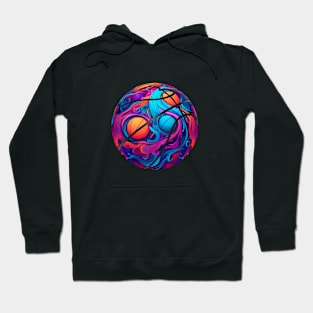 Psychedelic Basketball Hoodie